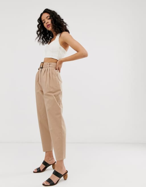 Asos peg outlet trousers