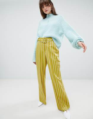 striped pants asos