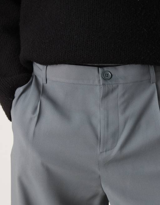 ASOS DESIGN - Bermuda élégant à pinces - Gris, 3 de 5