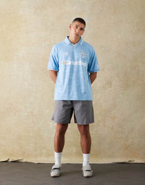 ASOS DESIGN - Bermuda grigi lunghezza standard - view 1