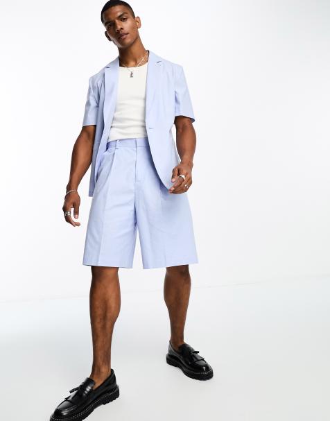 Men's Linen Shorts | White Linen Shorts for Men | ASOS