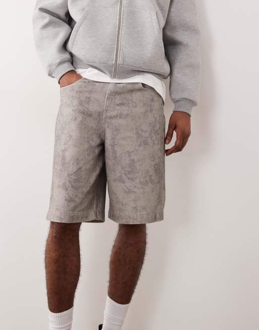 ASOS DESIGN - Bermuda long à imprimé duveteux, 2 de 5