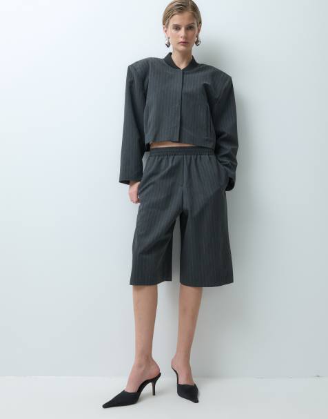 ASOS DESIGN bermuda long de costume ajusté - view 1