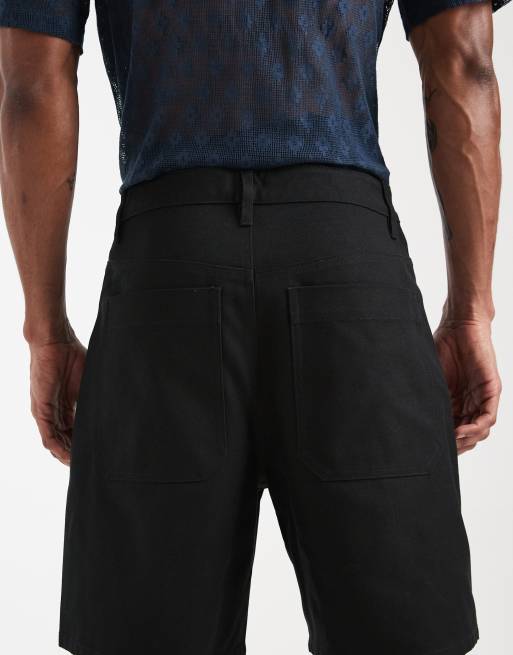 ASOS DESIGN - Bermuda mi-long - Noir, 5 de 5