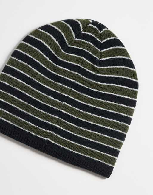 ASOS DESIGN berretto a righe grigio, 2 di 3