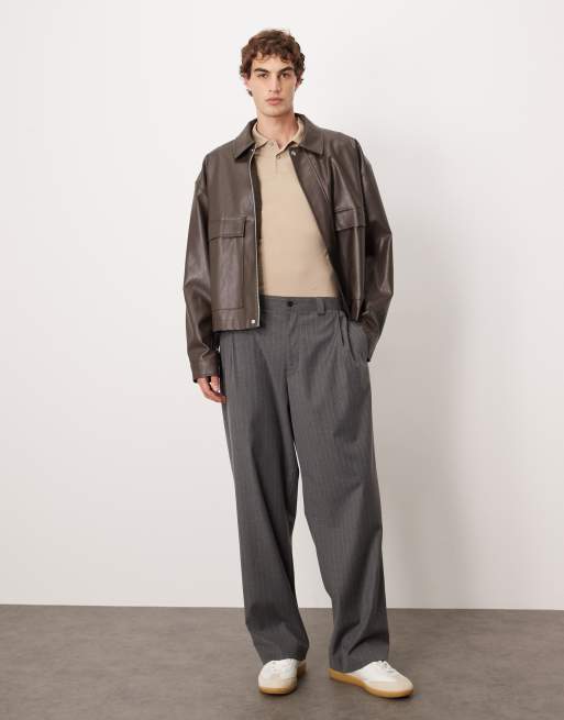 ASOS DESIGN – Beżowa koszulka polo basic o kroju podkreślającym sylwetkę, 2 z 5