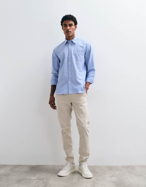 ASOS DESIGN – Beżowe obcisłe chinosy, 2 z 5