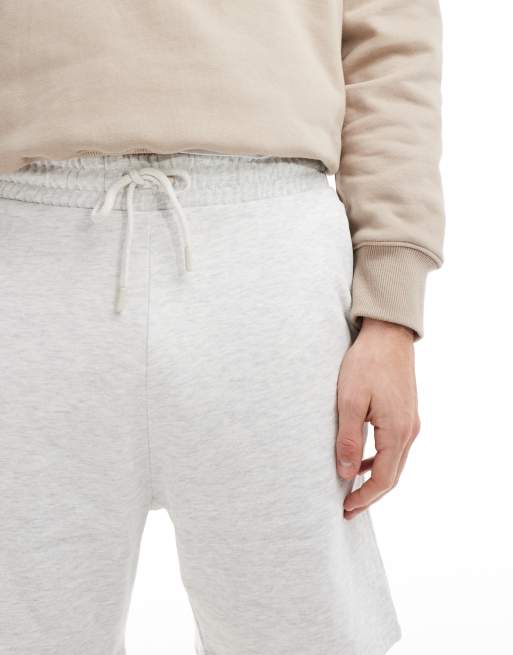 ASOS DESIGN – Białe melanżowe szorty o dopasowanym kroju, 3 z 5