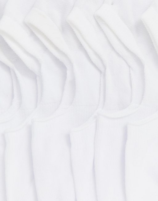 ASOS DESIGN – Białe stopki 10 pary – w zestawie taniej!, 3 z 3