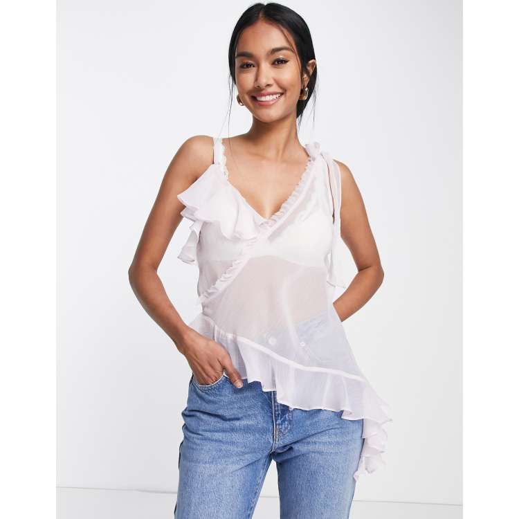 Ruffle camisole store