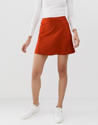 ASOS DESIGN bias cut mini skirt | ASOS