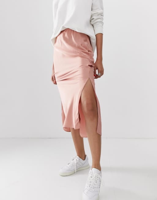 Bias cut skirt outlet asos