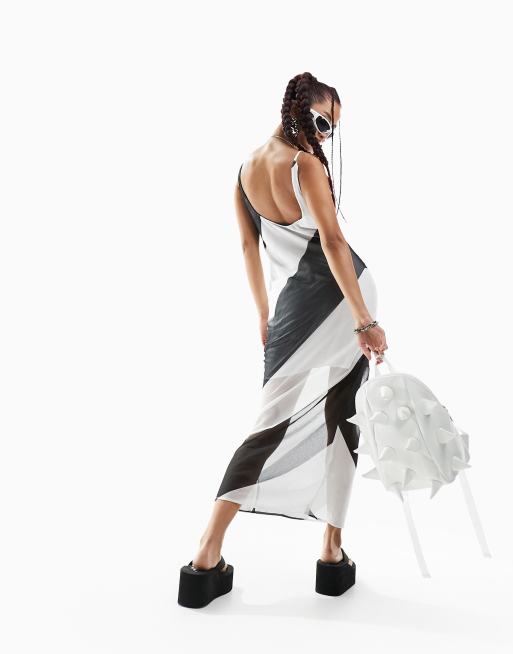 Black and white dress asos hotsell