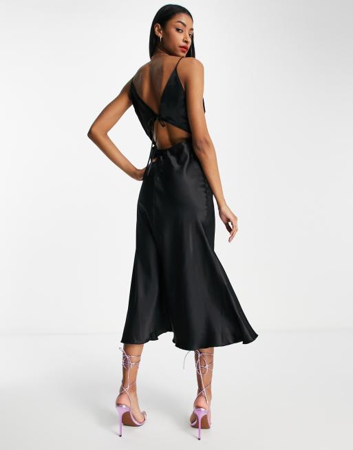 Black tie dresses clearance asos