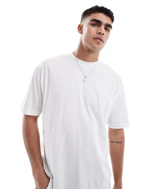 ASOS DESIGN – Biały T-shirt oversize z kreskówkową grafiką, 2 z 4