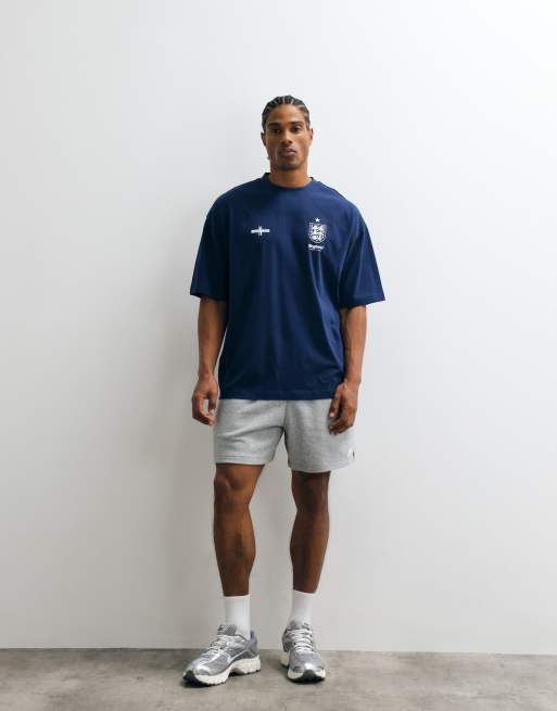 ASOS DESIGN – Biały T-shirt oversize z napisem „FIFA World Cup England”, 5 z 5