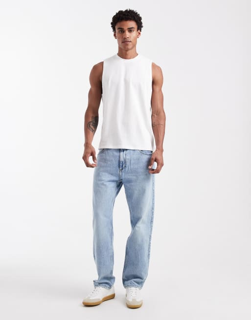 ASOS DESIGN – Biały top bez rękawów basic, 2 z 5