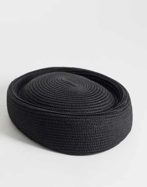 ASOS DESIGN - Bibi en paille - Noir, 3 de 4