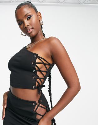 one shoulder top asos