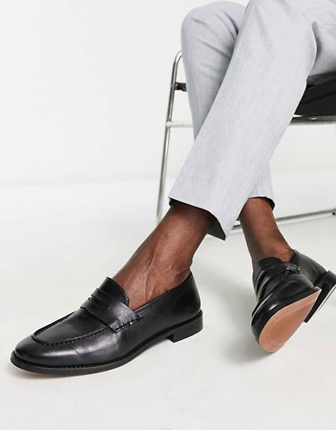 Leather formal derby shoes in tan ASOS Herren Schuhe Elegante Schuhe 