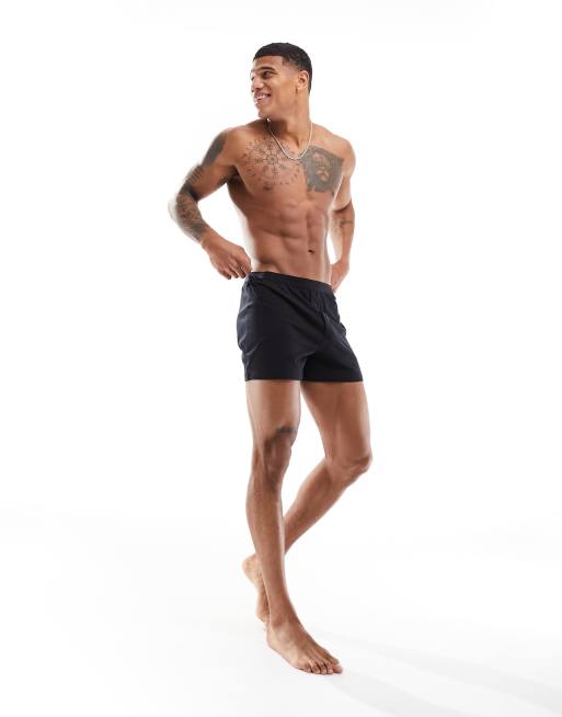 ASOS DESIGN black single jersey boxers | ASOS