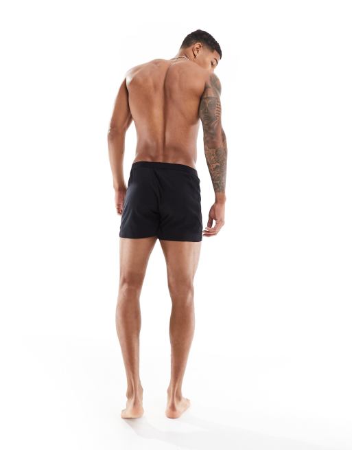 ASOS DESIGN black single jersey boxers | ASOS