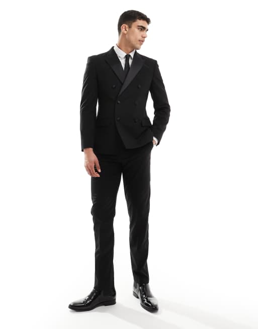 ASOS DESIGN black skinny tuxedo ASOS