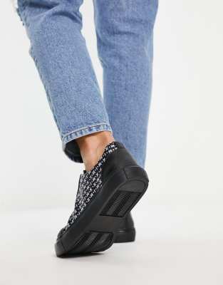 black sneakers asos