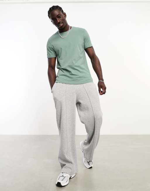 ASOS DESIGN - Blauw T-shirt met ronde hals 