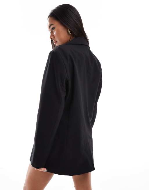 ASOS DESIGN - Blazer ajusté décontracté - Noir, 3 de 4