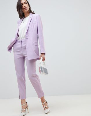 blazer mauve femme