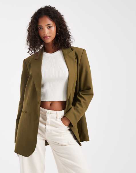 ASOS DESIGN - Blazer comodo kaki - view 1