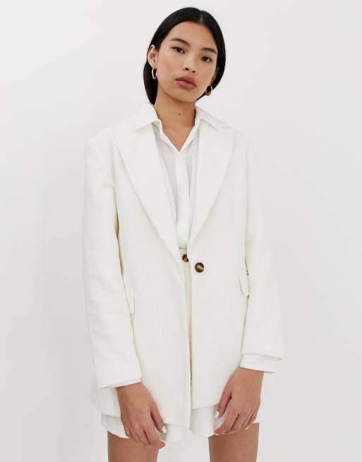 ASOS DESIGN - Abito crema a coste , 2 di 3