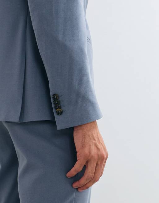 ASOS DESIGN - Blazer de costume ajusté - Bleu clair, 2 de 5