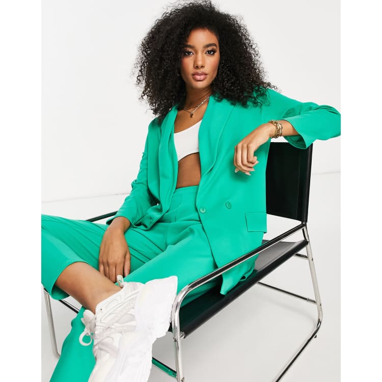 Tailleur vert emeraude clearance