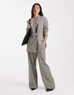 ASOS DESIGN - Blazer double boutonnage à petits carreaux | ASOS