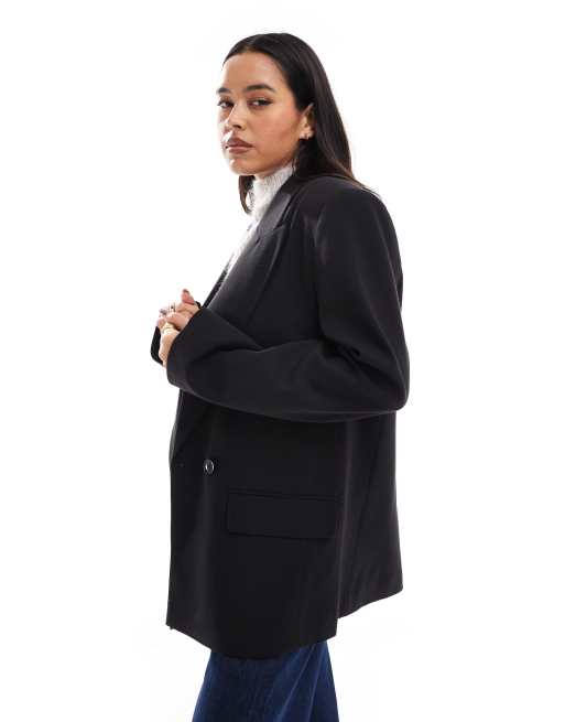 ASOS DESIGN - Blazer oversize - Noir, 4 de 4