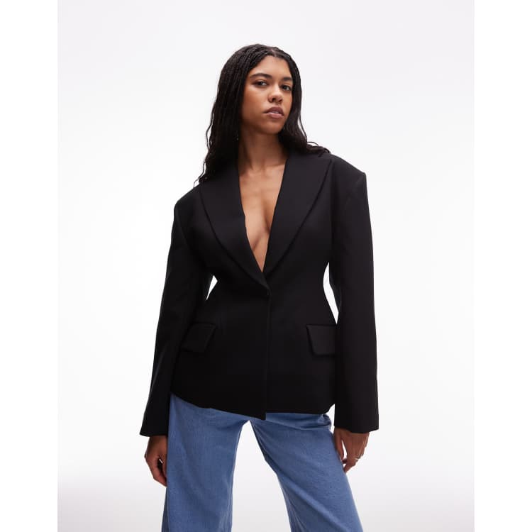 Tailleur Vintage ADDé California - Robe Et Veste Noir/écru - Taille XS - Occasion Très Bon état
