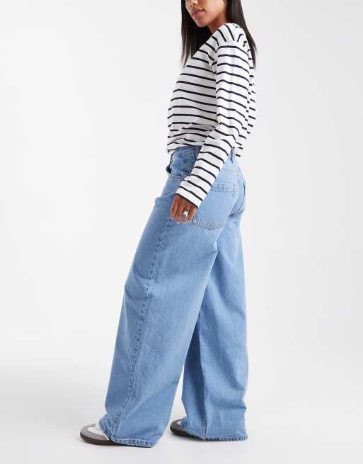 ASOS DESIGN – Blekta, baggy boyfriend-jeans i oversize fit, 3 av 5