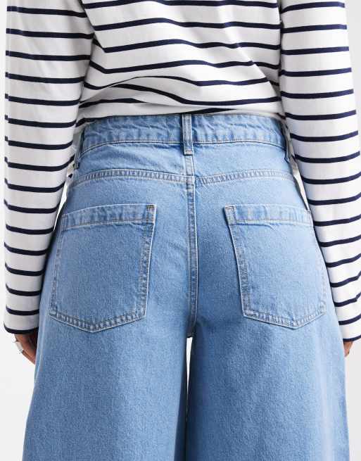 ASOS DESIGN – Blekta, baggy boyfriend-jeans i oversize fit, 4 av 5