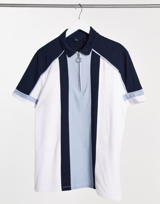 ASOS DESIGN – Blått blockfärgat set, 2 av 3