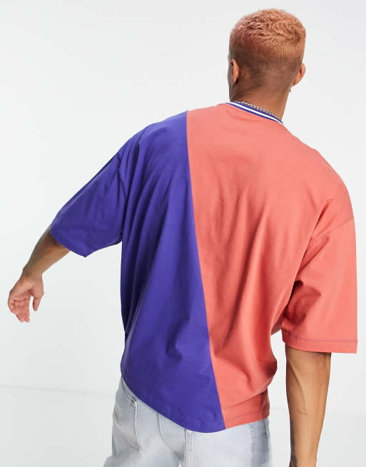 ASOS DESIGN – Blockfärgad t-shirt i oversize med "New York"-tryck, 2 av 4