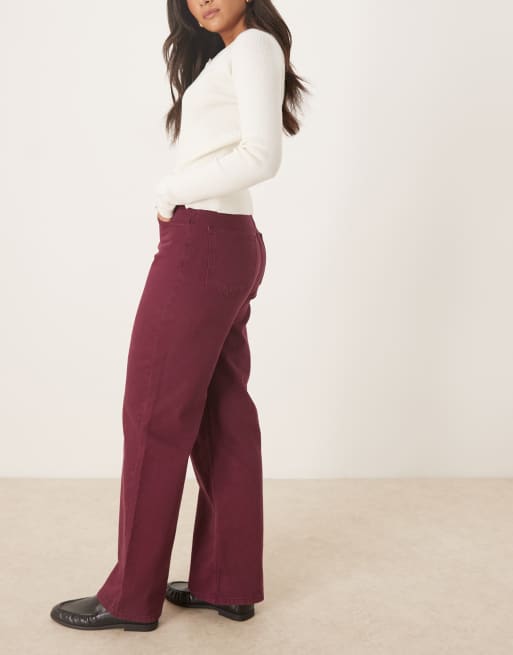 ASOS DESIGN - Blommefarvede dad-jeans i denim, 2 af 5