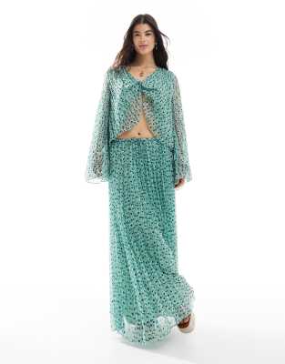 ASOS DESIGN – Blommigt set - view 1