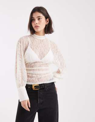 Haut Femme Large – Col V & Manches Chauve-Souris, T-shirt Décontracté à Bordure Plissée – Polyester/Spandex - 7