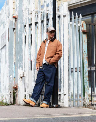 ASOS DESIGN - Blouson Harrington - Fauve - view 1