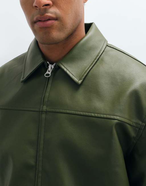 ASOS DESIGN blouson Harrington kaki, 3 de 5