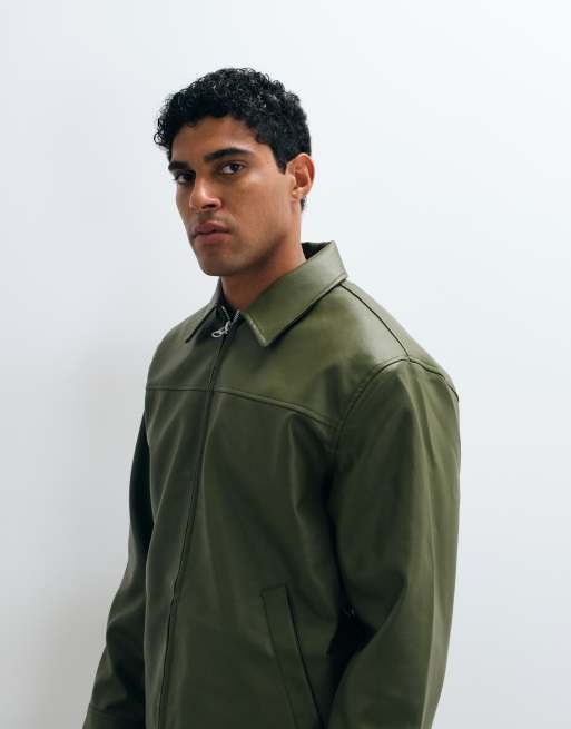 ASOS DESIGN blouson Harrington kaki, 5 de 5