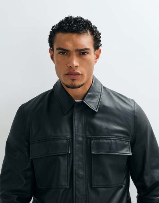 ASOS DESIGN blouson Harrington noir, 3 de 5