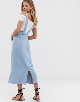 asos pinafore skirt